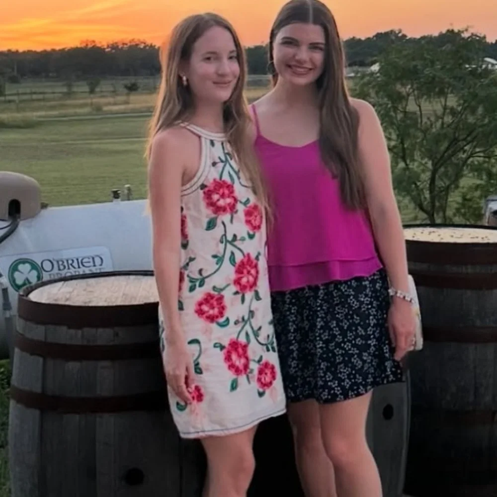 Chelsea and Violet Flower Embroidered Dress Size XS. - Picture 8 of 8